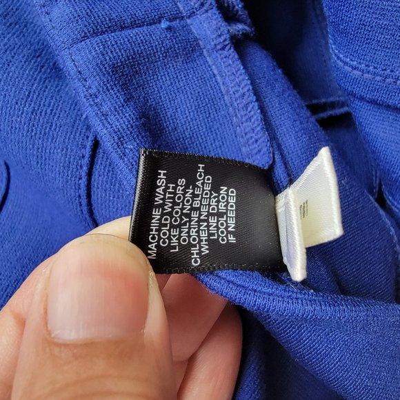 Express Studio Design Royal Blue Womens Skirt. Size 8 - Picture 4 of 4